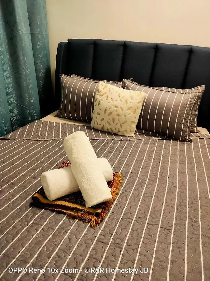 Citywoods Apartment - Jb Town Near Ciq @ R&R Homestay Jb Johor Bahru Malaysia