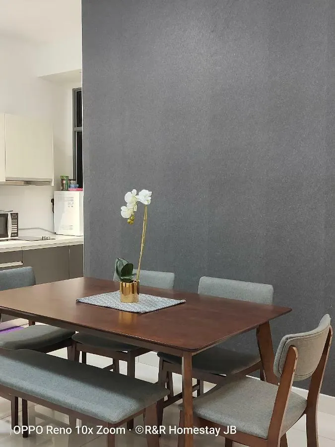 Citywoods Apartment - Jb Town Near Ciq @ R&R Homestay Jb Johor Bahru Malaysia